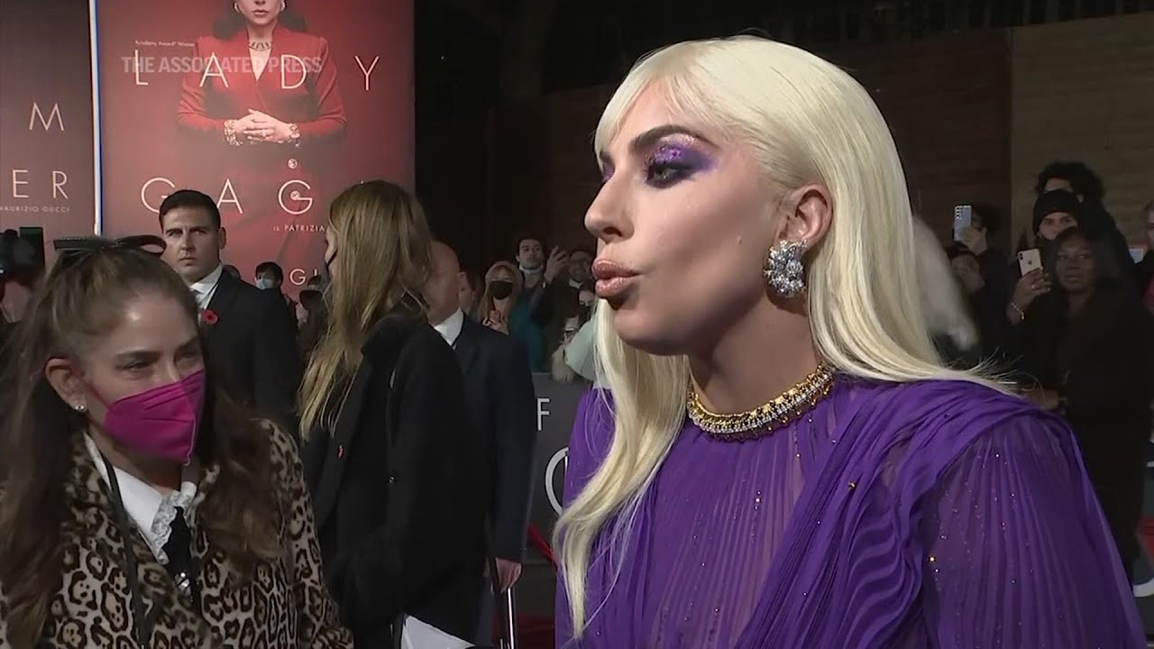 Lady Gaga, Jared Leto premiere 'House of Gucci' in London - YouTube