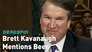 3 Sew//Iron On Patch Quote I Like Beer Supreme Court Justice Brett Kavanaugh