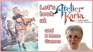 Let's Look at ATELIER KARIA and 8 More JRPGs !