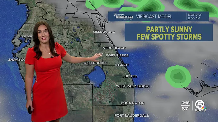 WPTV First Alert Weather Forecast for Evening of Sunday, Sept. 14, 2025