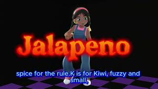 Jasmine sings The A B C song /CAPTIONS Profile