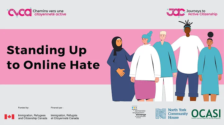 Standing Up to Online Hate - Journeys to Active Citizenship Webinar