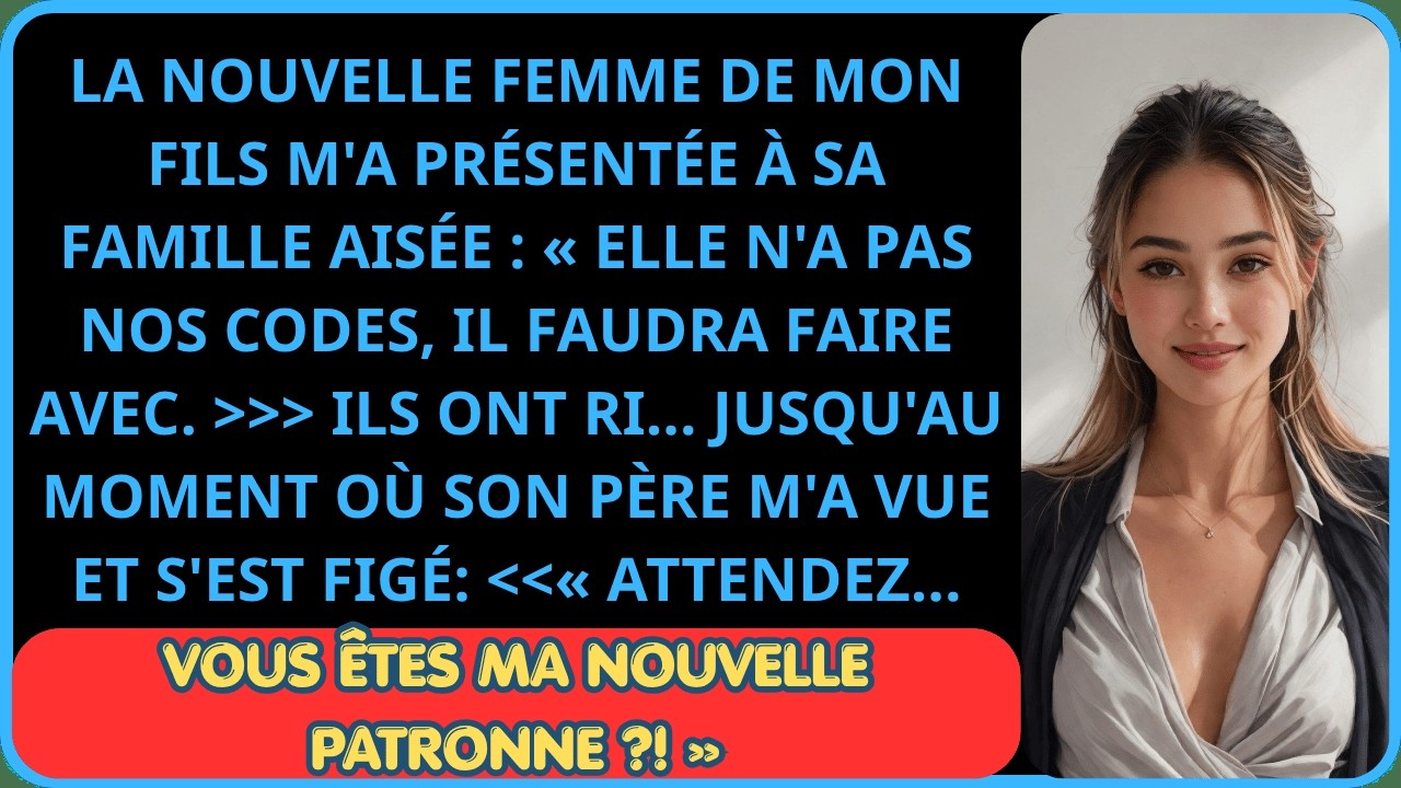 « Elle n’a pas vraiment nos habitudes, mais nous ferons avec. » Ce jour-là, sous la tonnelle dorée d’un domaine en Bourgogne, la veille du mariage de mon fils, ma belle-fille venait de me...
