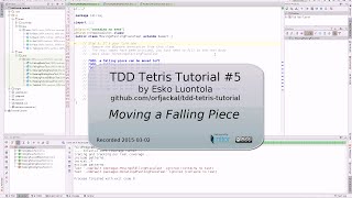 Celebrity TDD Tetris in Java #5: Moving a Falling Piece Profile