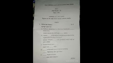 bsc 2th semester AECC-EV-II ethics & value previous year question paper#autonomous #utkaluniversity