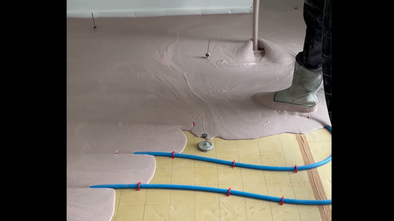 coulage de chape fluide anhydrite sur plancher chauffant à — free download