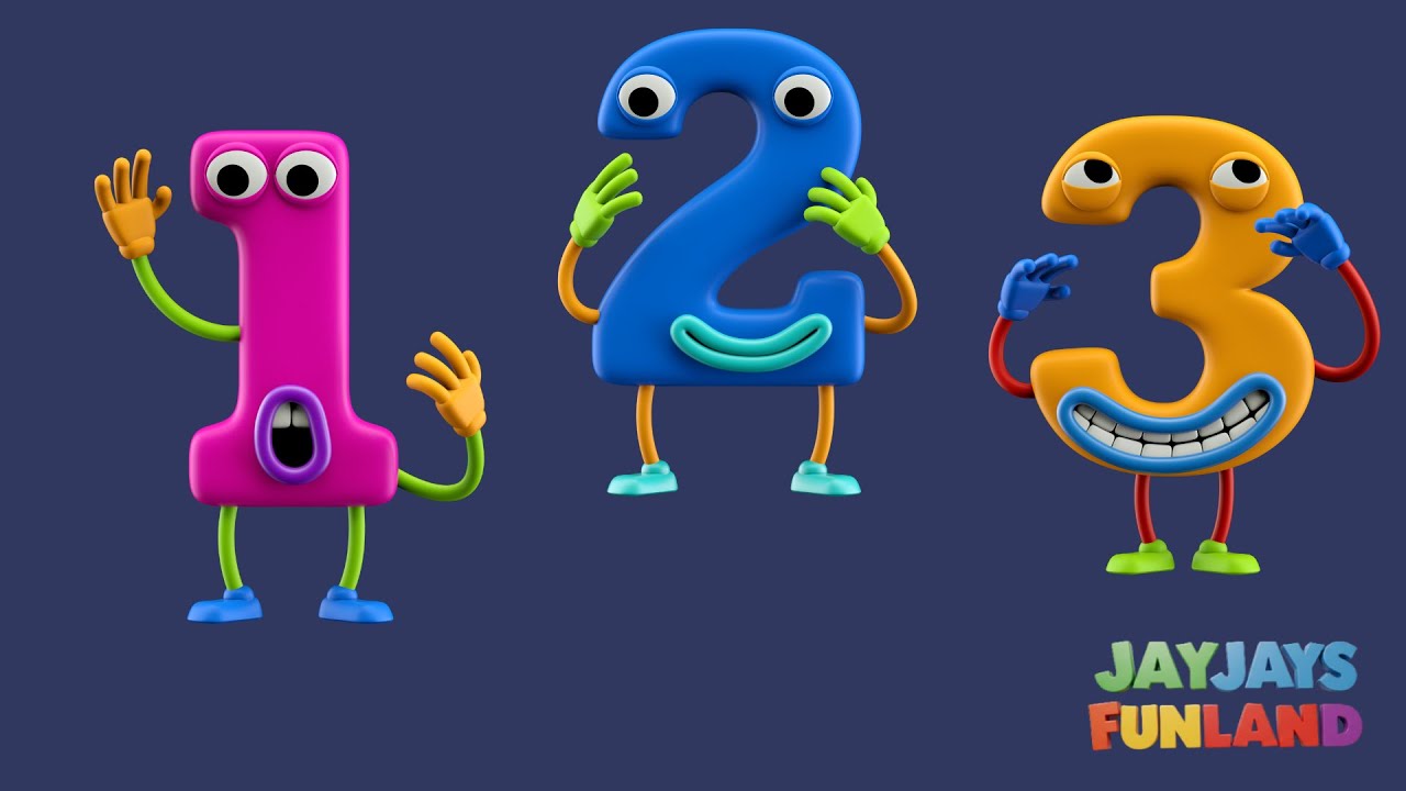 0 to 9 number counting for kids | Nursery Rhymes & Kids Song | Toddler ...