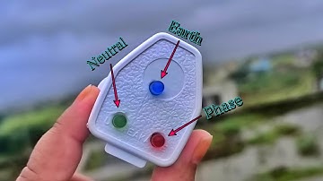 DIY Earth & Neutral Tester – Build It at Home! 🔌