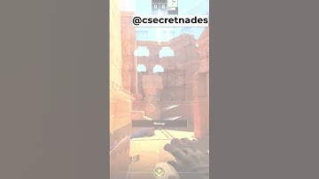 ANUBIS B LONG POP FLASH FROM STREET #csecretnades #anubis #cs2 #utils