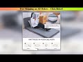 4-Fold Memory Foam Mattress, 3 inch Single Folding Mattress with Collapsible and Washable Cover,
