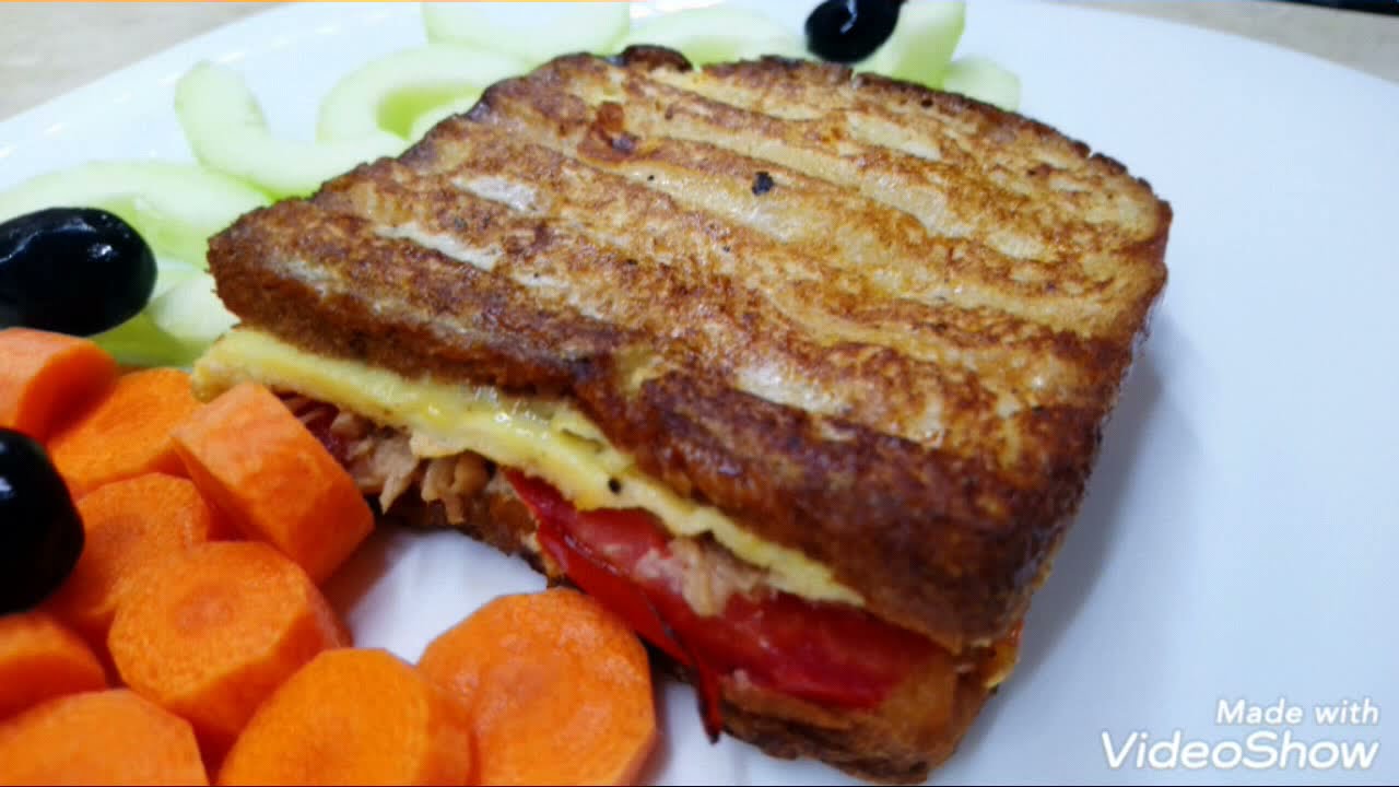 toast sandwich recipe  ساندويش بخبز التوست  sandwich pain de mie
