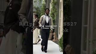 Ralph Lauren Purple Label &amp; Polo Ralph Lauren Men Spring/Summer 2027 #ralphlaurenpurplelabel #rl