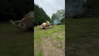 Panzer Feuert Aus Dem Stand! Renault Ft Wieder Einsatzbereit. #Ww1 #Ft17