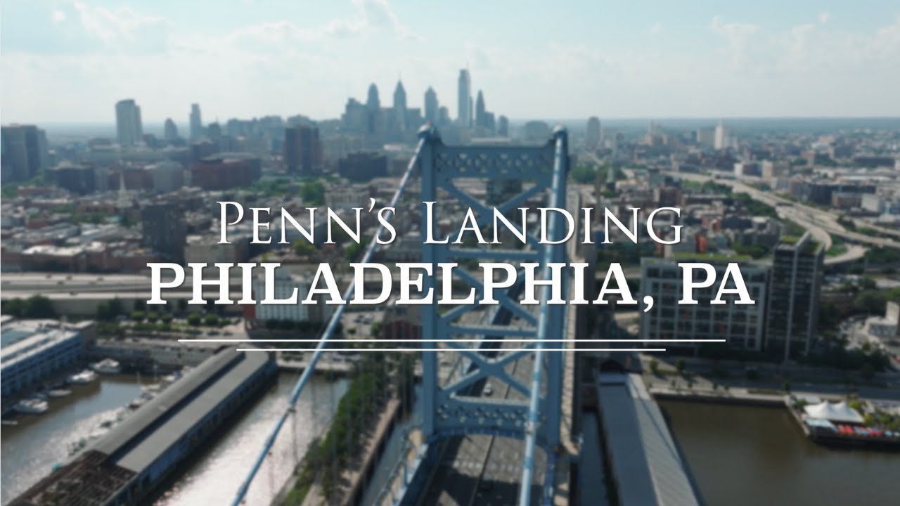 Drone Tour of Penn’s Landing | Philadelphia’s Historic Waterfront in 4K