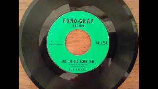 Said The Old Indian Chief (Da sprach der alte Hauptling) - Gus Backus Original 45 1960 - Germany