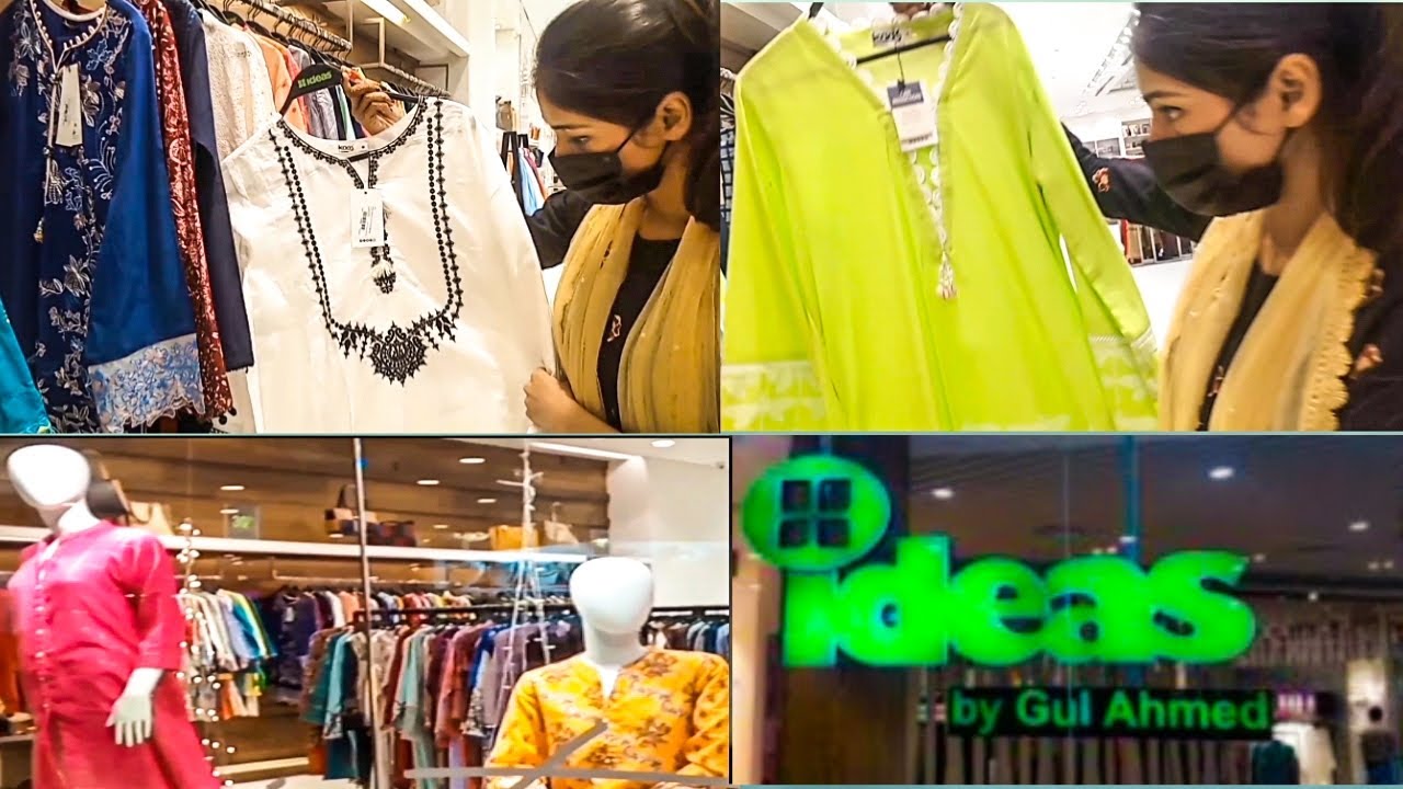 Ideas By Gul Ahmed new winter collection Ocean mall Clifton Karachi
