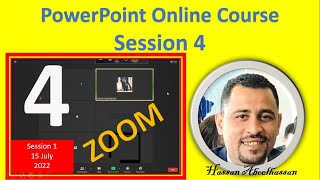 PowerPoint Online Course  ✅ Session 4✔️ PowePoint_Online_Course