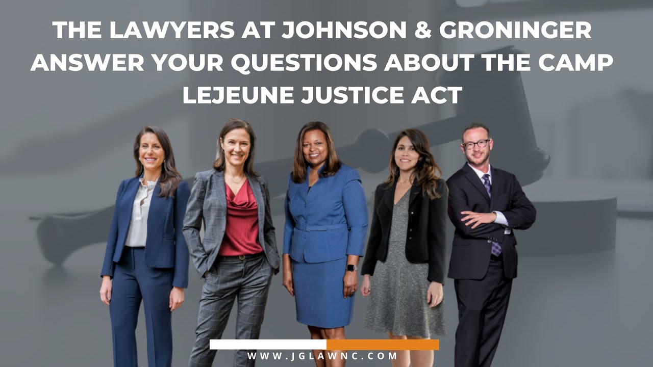 What is the Camp Lejeune Justice Act? YouTube