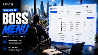 FiveM Script | Advanced Boss Menu 💻 | ESX, QBCore & QBOX