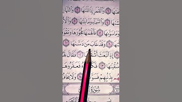سورة الشمس للقارئ علاء عقل 🥰 #اكسبلور #المصحف #الله #دويتو #الرحمن #duet #تيك_توك #قرآن #لايك #fyp
