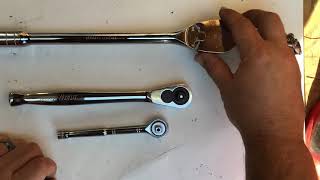 TEQ PRO 1/4”, 3/8” & !/2” Drive Ratchets #TP711112C #TP81218 #TP81304P From Car Quest
