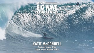 Katie McConnell at Jaws - Big Wave Challenge 2024/25 Entry