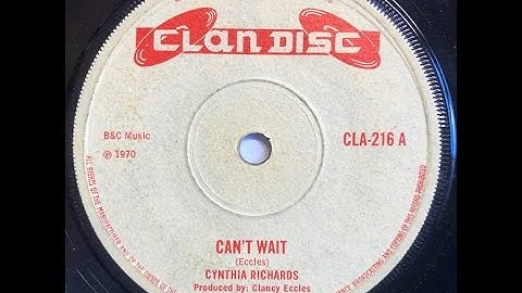 Cynthia Richards - Can