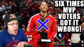 Reacting To 6 Times The NBA MVP Voters Got It WRONG