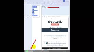 Ubot Studio Advanced Ubot - taskbar progress