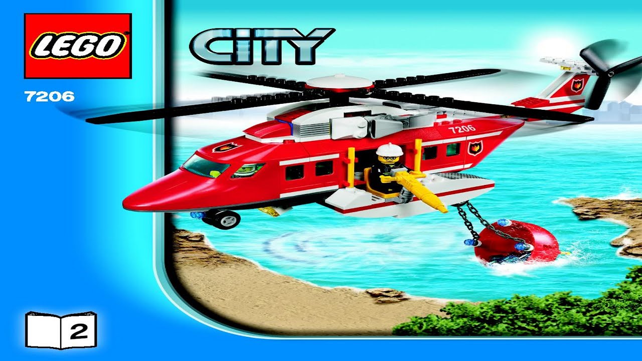lego-instructions-city-fire-7206-fire-helicopter-book-2-youtube