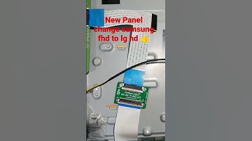 Samsung full hd to hd panel change