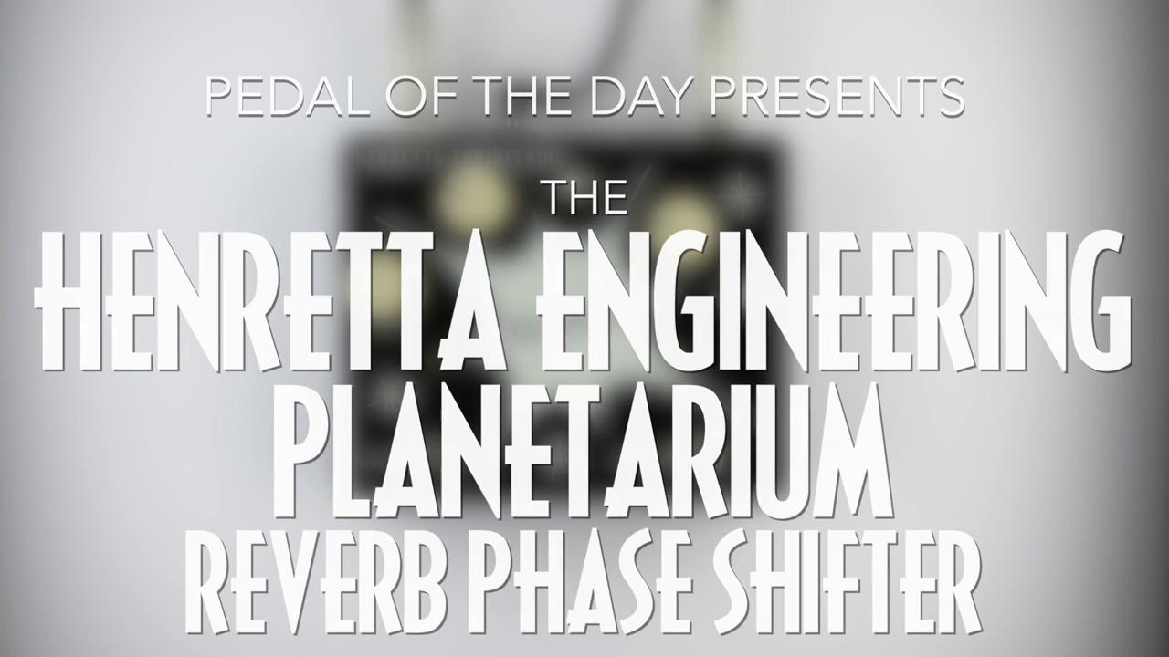 Henretta Engineering Planetarium Reverb Phase Shifter