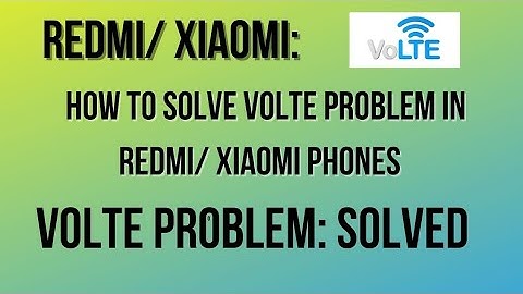 How to Fix VOLTE and 4G Not Showing on Redmi: A Step-by-Step Guide | 4G and VOLTE ? Easy Solutions