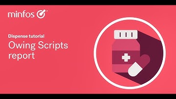 Create an owing scripts report in Minfos