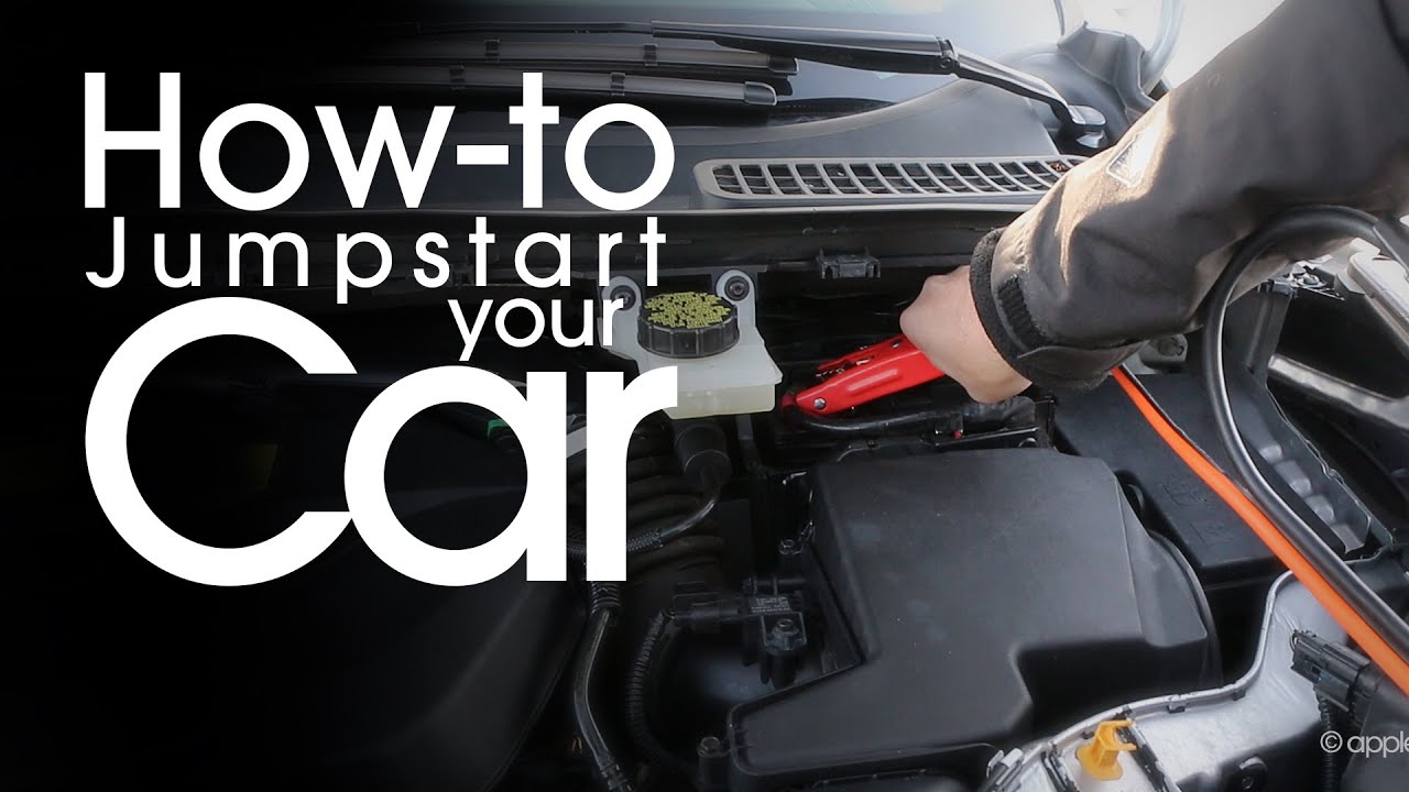 Howto jumpstart your car Apple Autos YouTube