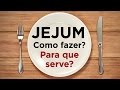 JEJUM: Como jejuar? Para que serve? Jejum de Daniel - (Ao Vivo) Pastor Antonio Junior