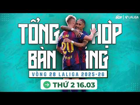 REAL MADRID GỌI VÀ BARCELONA TRẢ LỜI! || TỔNG HỢP BÀN THẮNG LALIGA NGÀY 16/03/2026