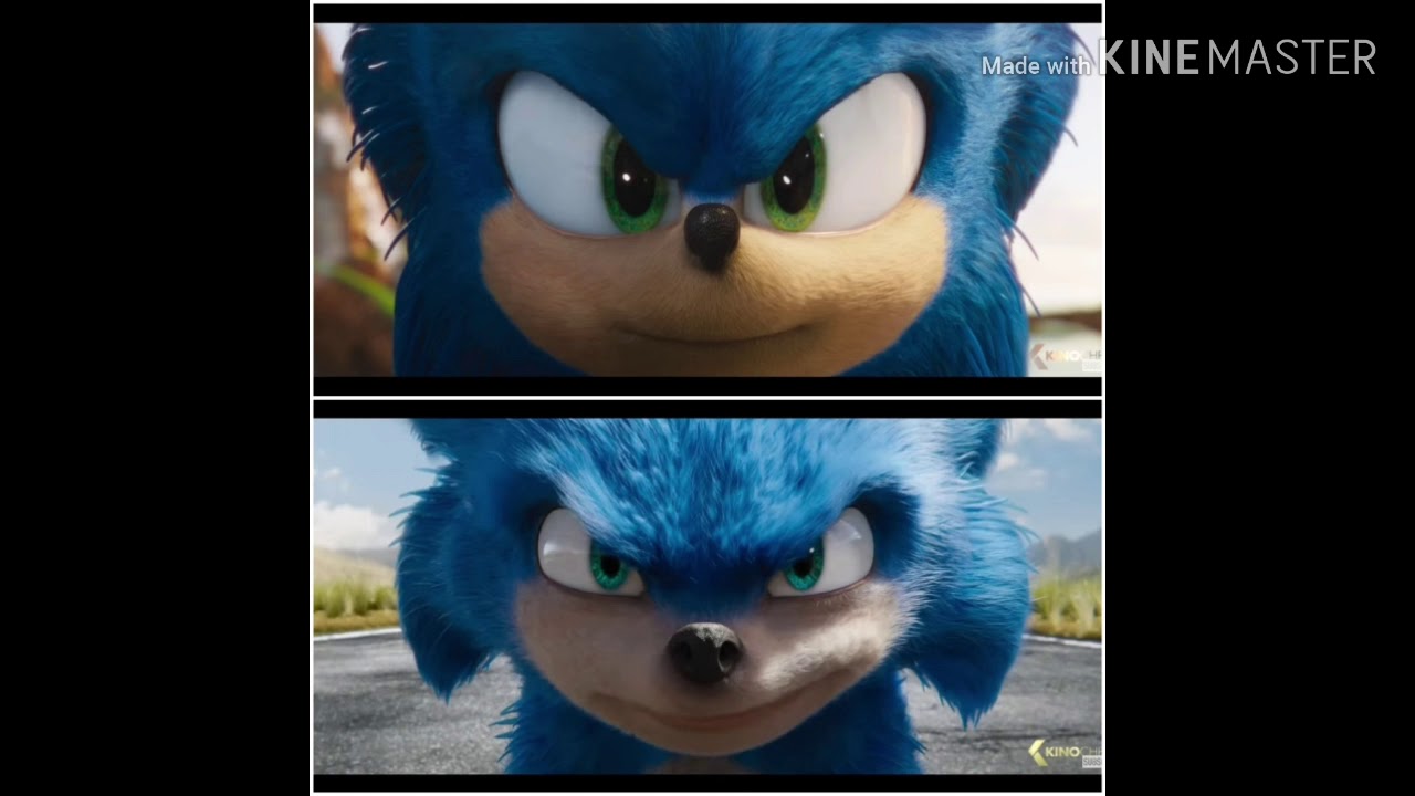 Sonic O Filme Antes E Depois - YouTube