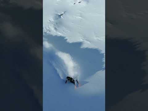 GoPro | Skiing Chamonix in Dreamy Conditions 🎬 Hensli Sage #Shorts #Skiing