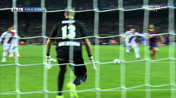Barcelona - Rayo Vallecano 15.02.2014 Highlights HD