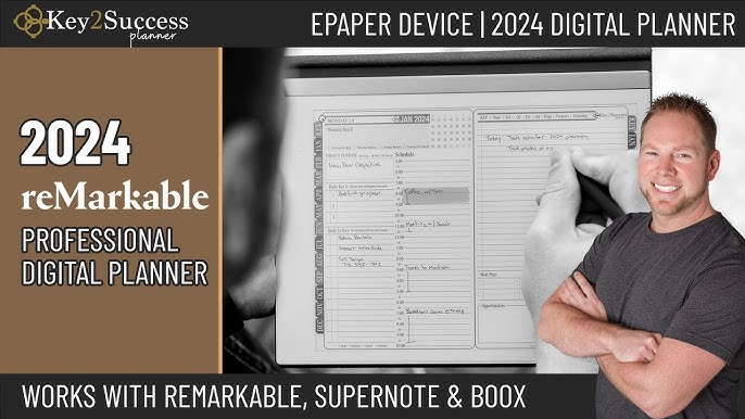 2024 Planner for the reMarkable 2 & e-Ink tablets – Laurel Studio