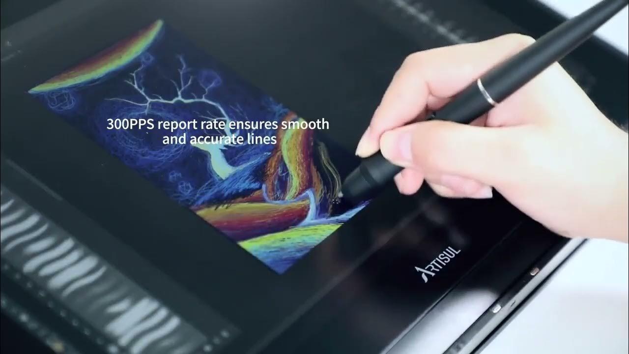 Artisul D16PRO 15.6" Drawing Tablet Screen, FHD FullLaminated Graphics