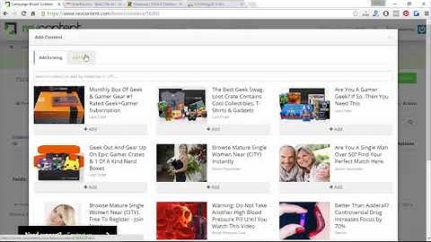 Setting Up An Ad In Revcontent | CPA Masters Academy