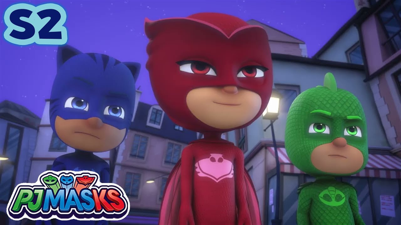 Romeo's Disguise | PJ Masks Season 2 | DOUBLE EPISODE | Cartoon for Kids