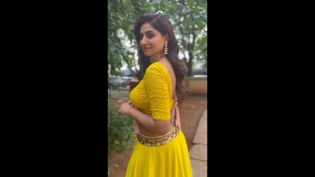 Actress Varshini Amazing Photoshoot Video 