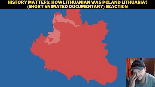 History Matters: How Lithuanian Was Poland Lithuania? (Short Animated Documentary) Reaction