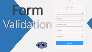 PHP Simple Form Validation Example in 2023 | PHP Form Validation Tutorial for Beginners