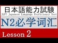 日语 N2 词汇 Lesson 2【状態・様子】