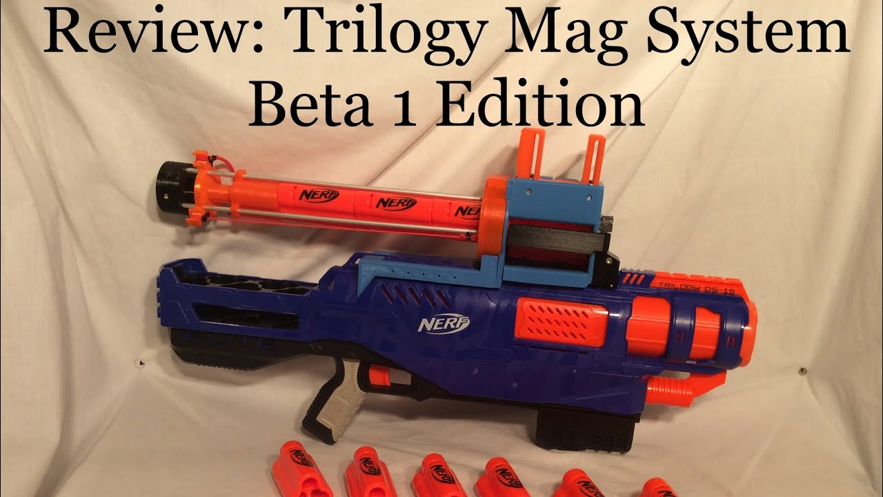 REVIEW] Nerf Trilogy Magazine System: Beta 1 - YouTube