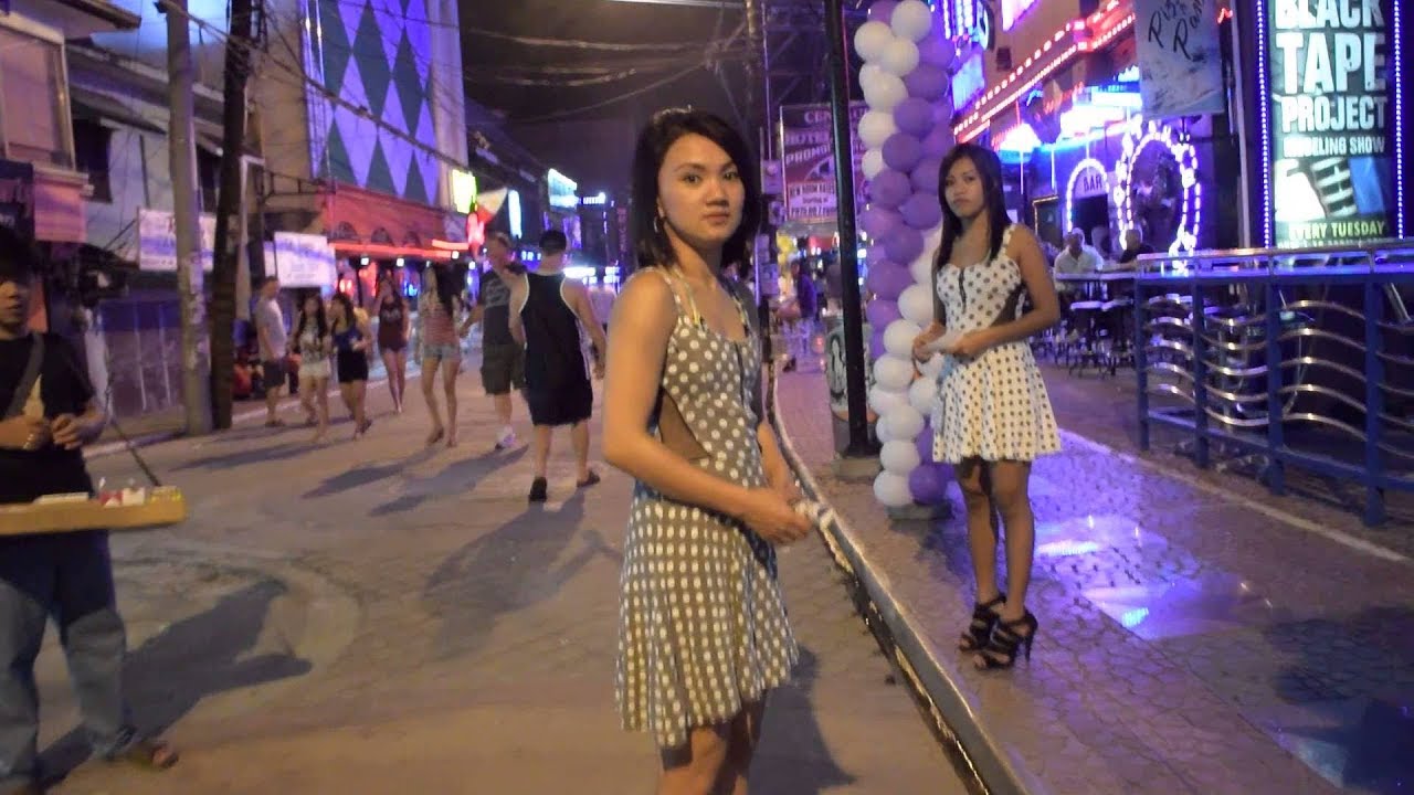 Berjalan Di Sepanjang Fields Avenue Dan Walking Street Angeles City Filipina Youtube